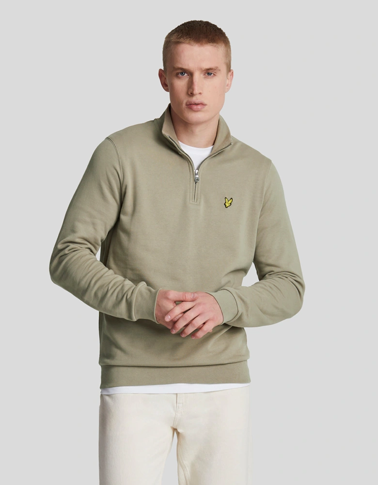 Loopback 1/4 Zip Sweatshirt