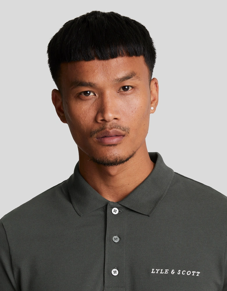 Embroidered Polo Shirt