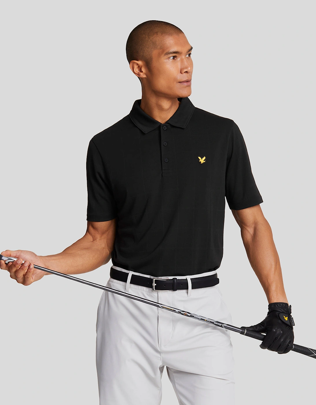 Golf Grid Technical Polo Shirt, 6 of 5