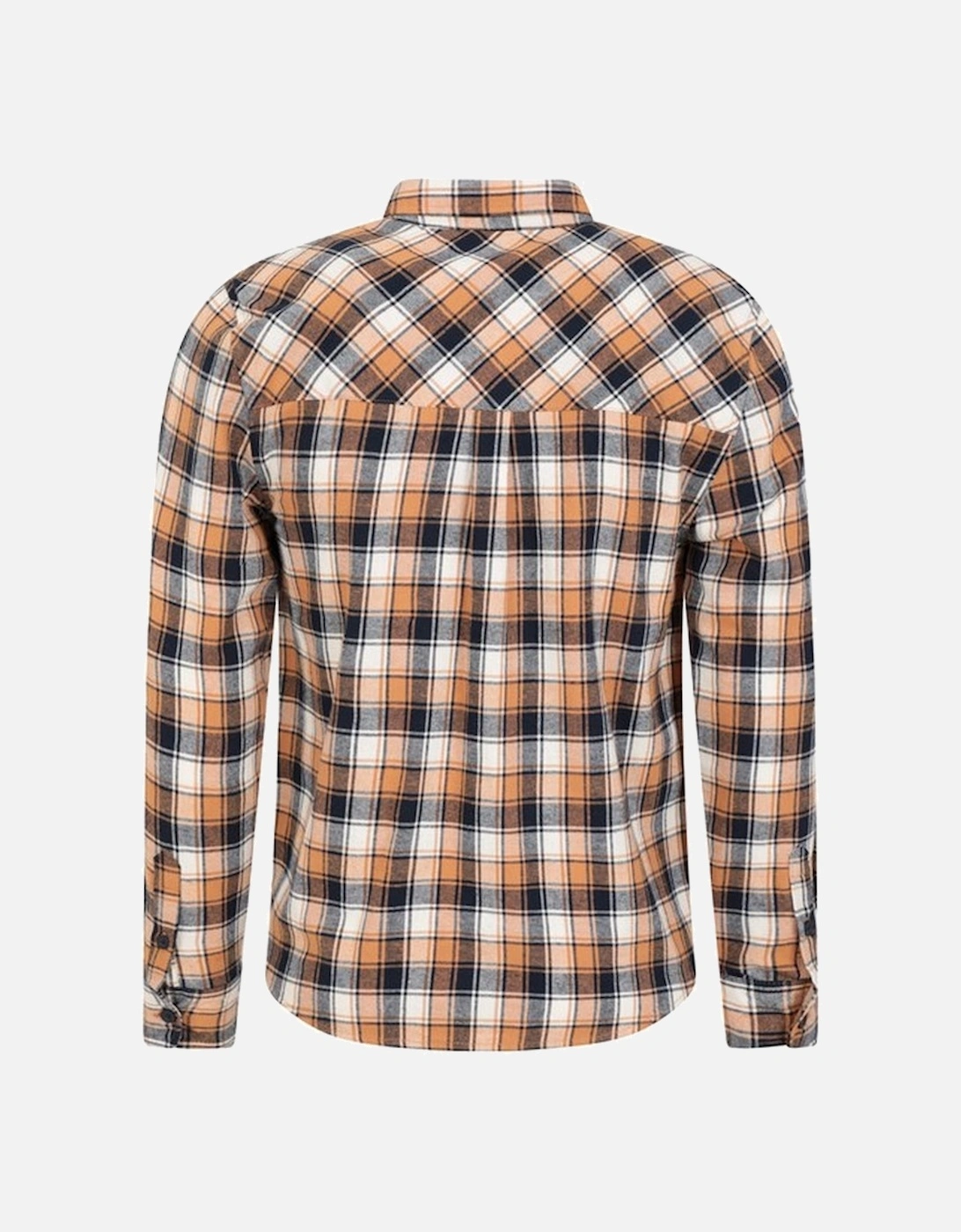 Mens Trace Flannel Long-Sleeved Shirt