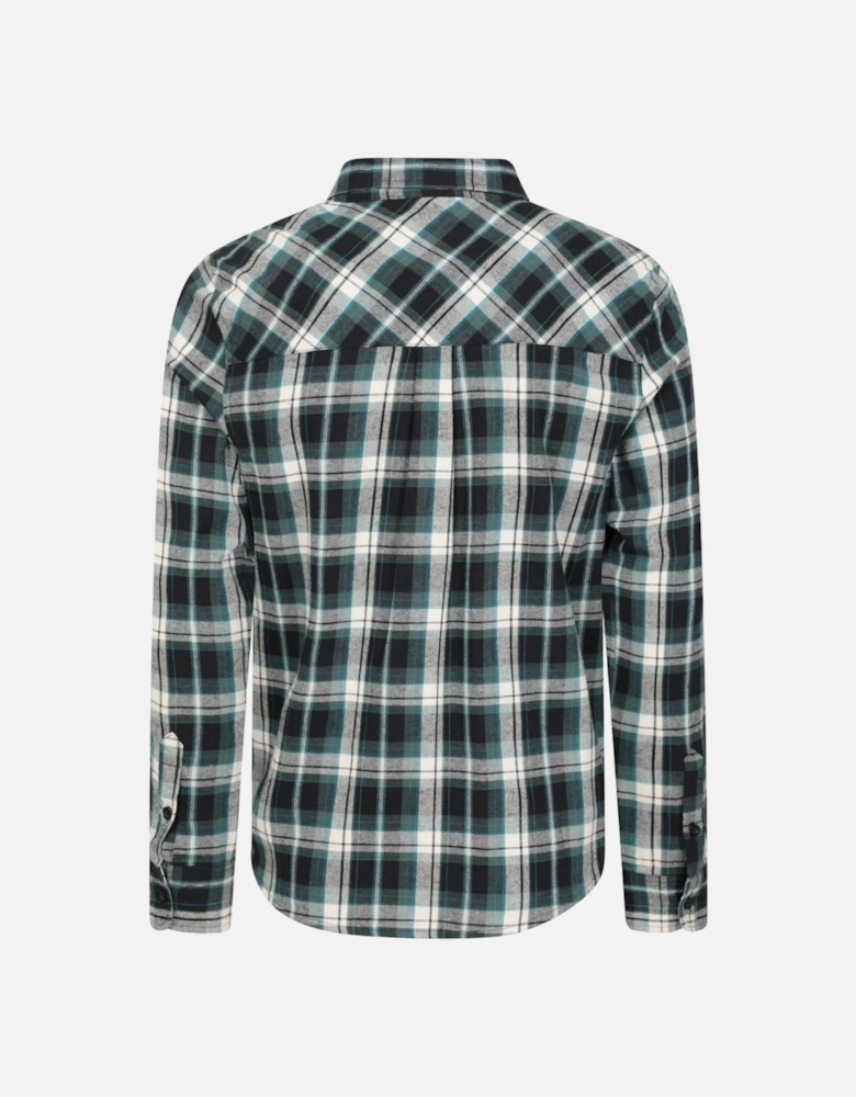 Mens Trace Flannel Long-Sleeved Shirt