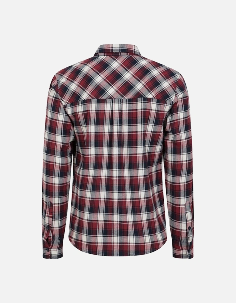 Mens Trace Flannel Long-Sleeved Shirt