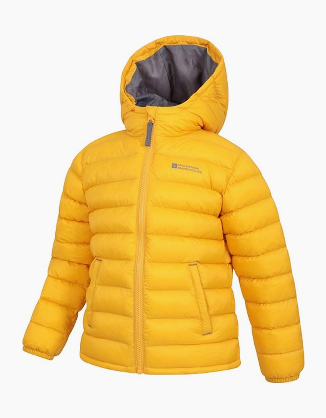 Mountain Warehouse Unisex Yellow/Orange Childrens/ Seasons Ii Padded Jacket - Size: 5 Years/6 Years Kids