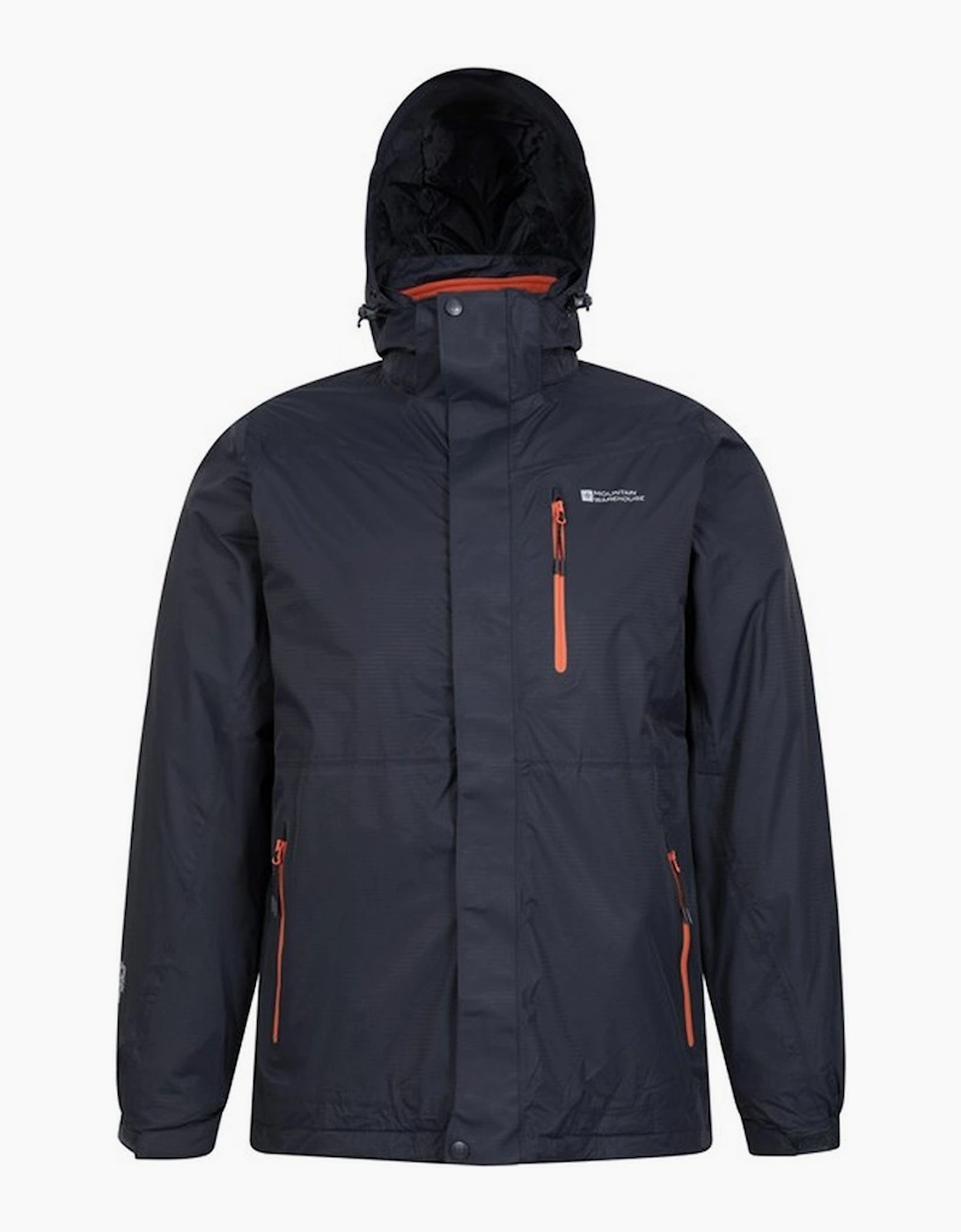 Mountain Warehouse Men's Navy Bracken Extreme 3 In 1 Waterproof Jacket  Regular/34 Xs