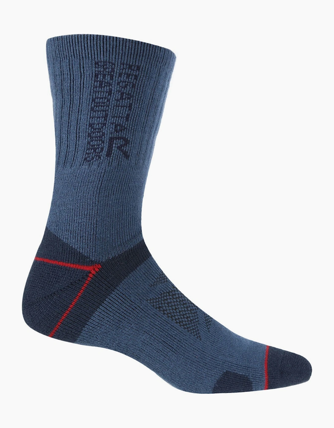Regatta Men's Navy Blister Protection Ii Socks (Pack Of 2) - Size: 9/9.5/10/10.5/11/11.5/12