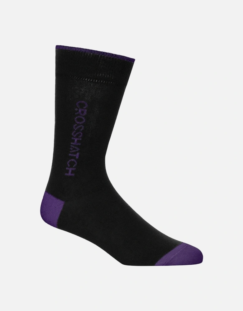 Mens Glowbow Crew Socks (Pack of 5)