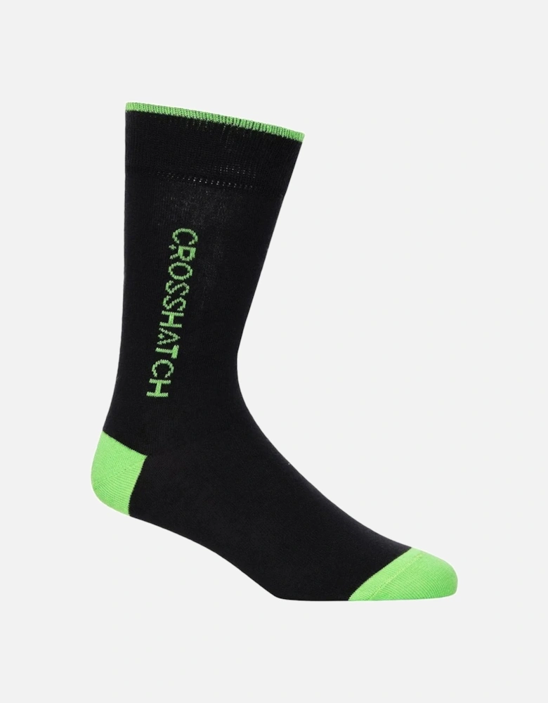 Mens Glowbow Crew Socks (Pack of 5)