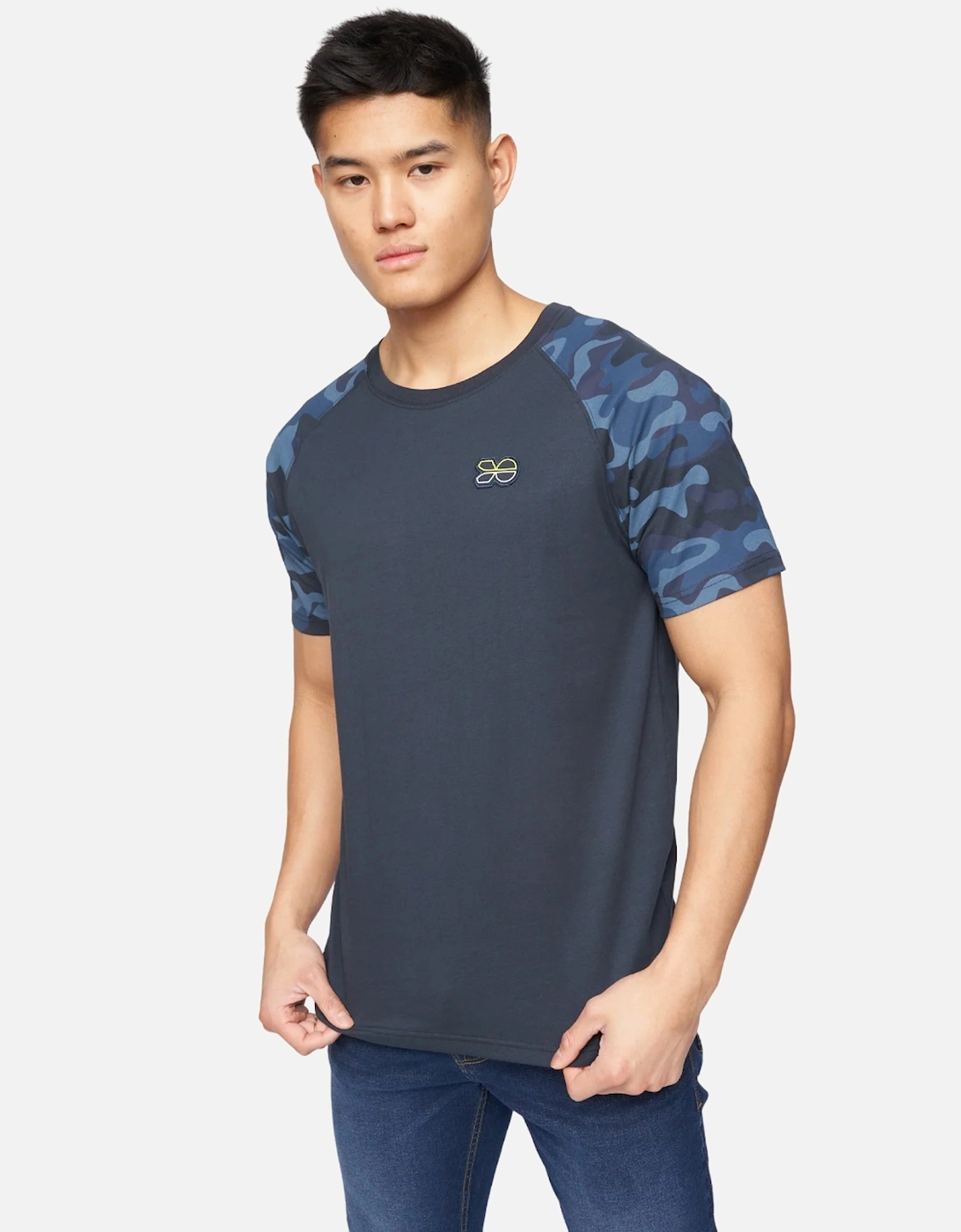 Mens Cramdark Camo T-Shirt, 4 of 3