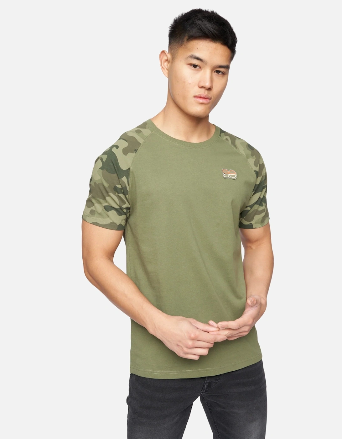 Mens Cramdark Camo T-Shirt, 4 of 3