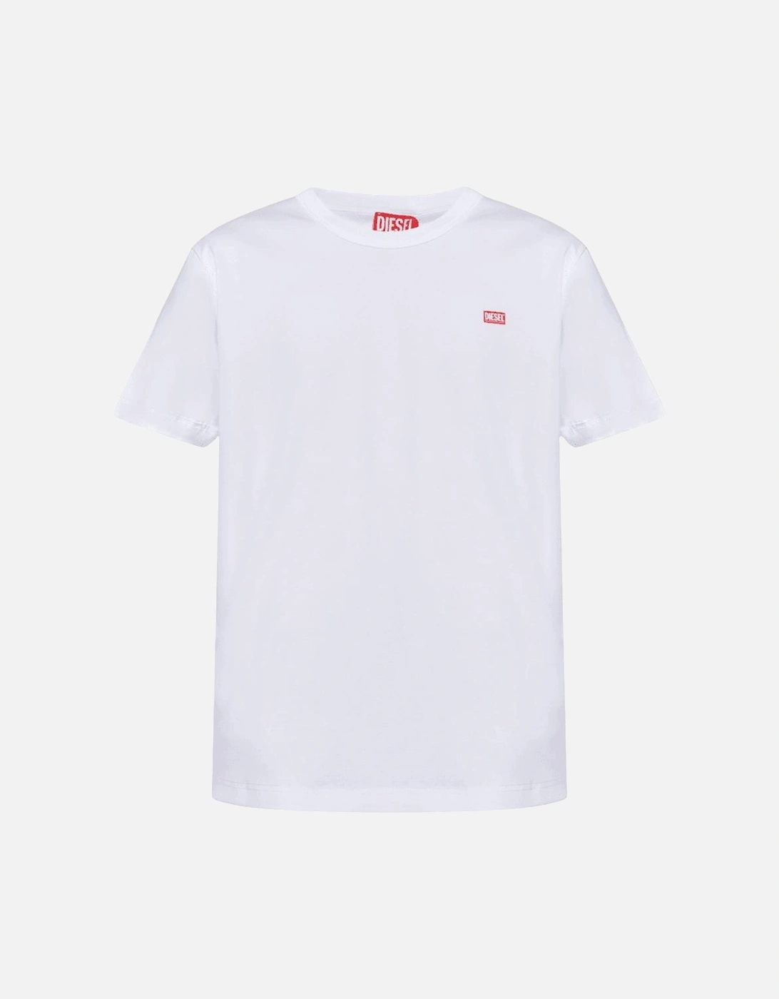 T-Miego Basic Logo White T-Shirt, 3 of 2