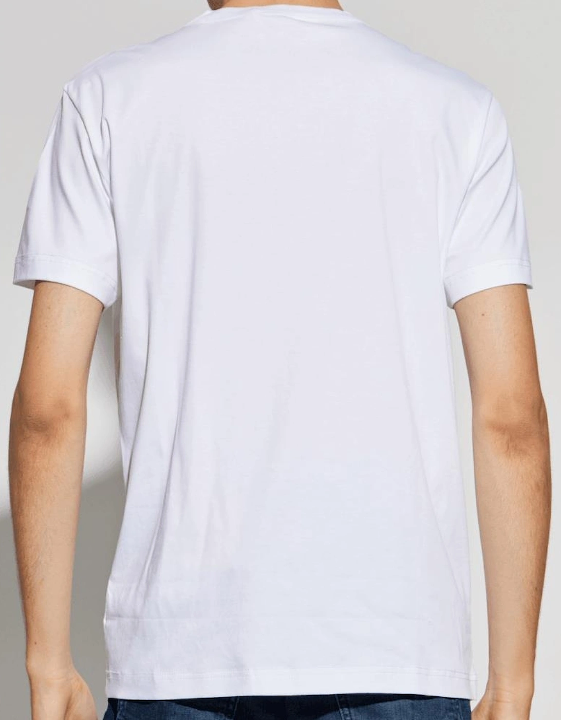 T-Miego Basic Logo White T-Shirt