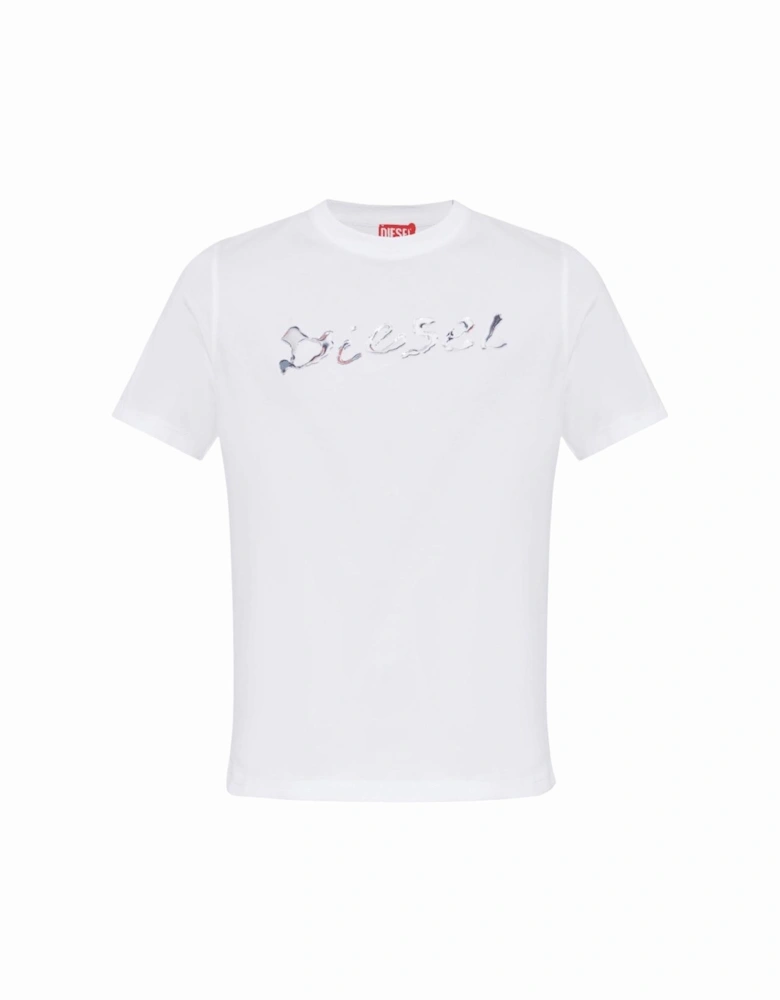 T-Adjust-K16 Foil Logo White T-Shirt