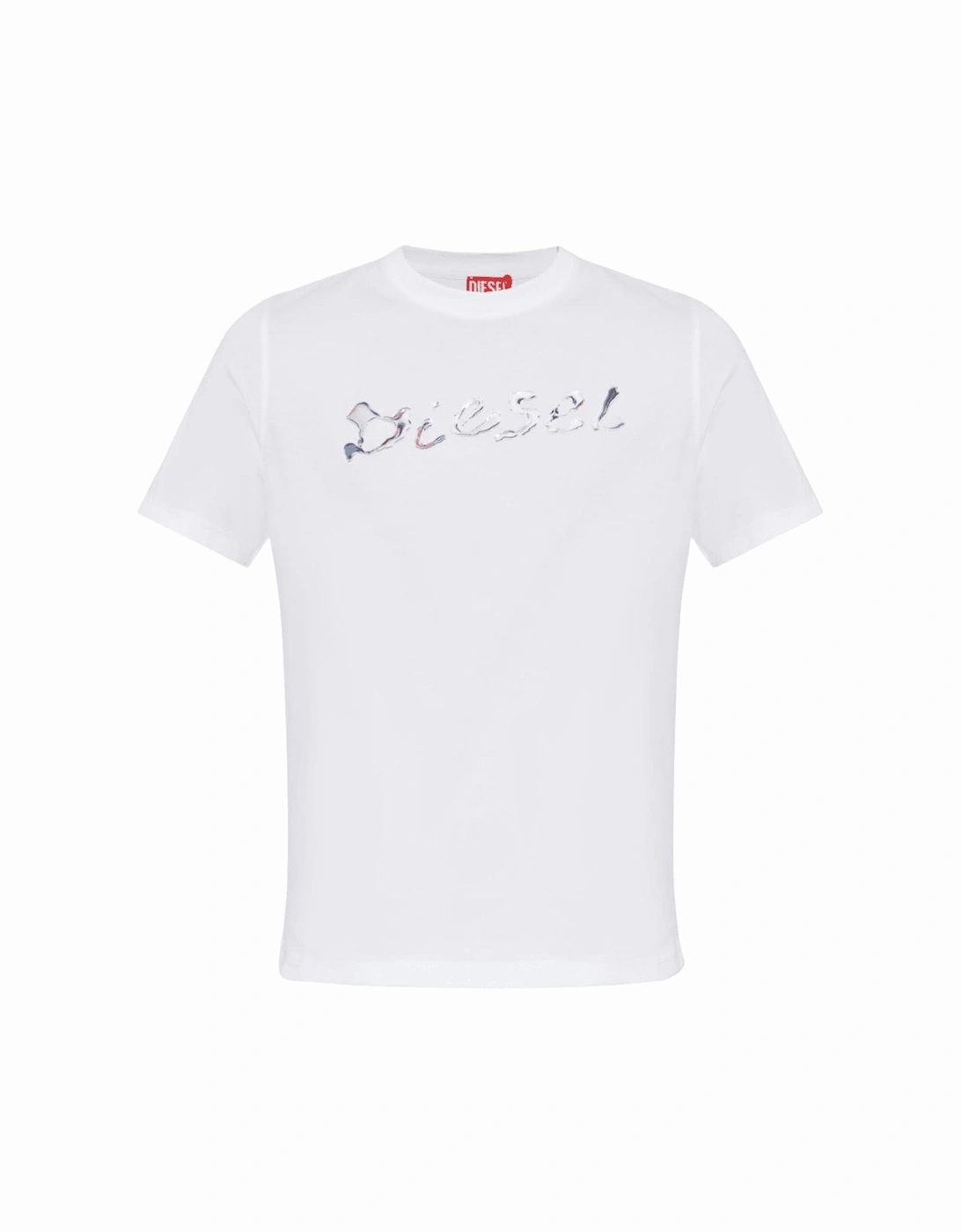 T-Adjust-K16 Foil Logo White T-Shirt, 3 of 2