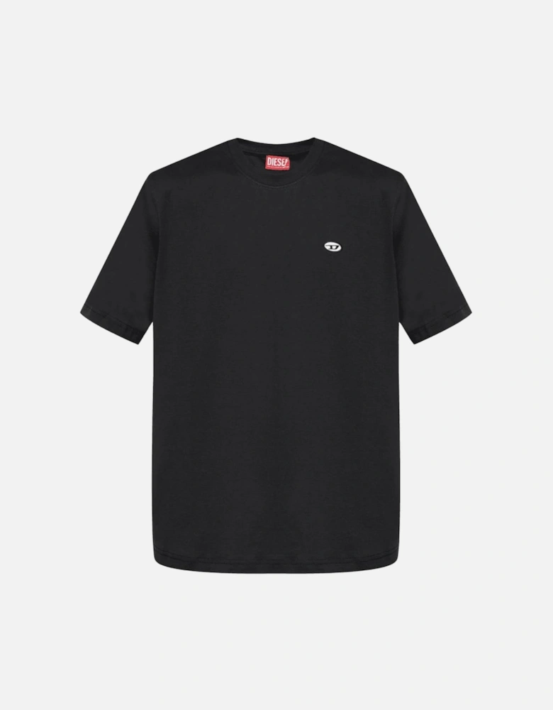 T-Adjust-Doval Logo Black T-Shirt