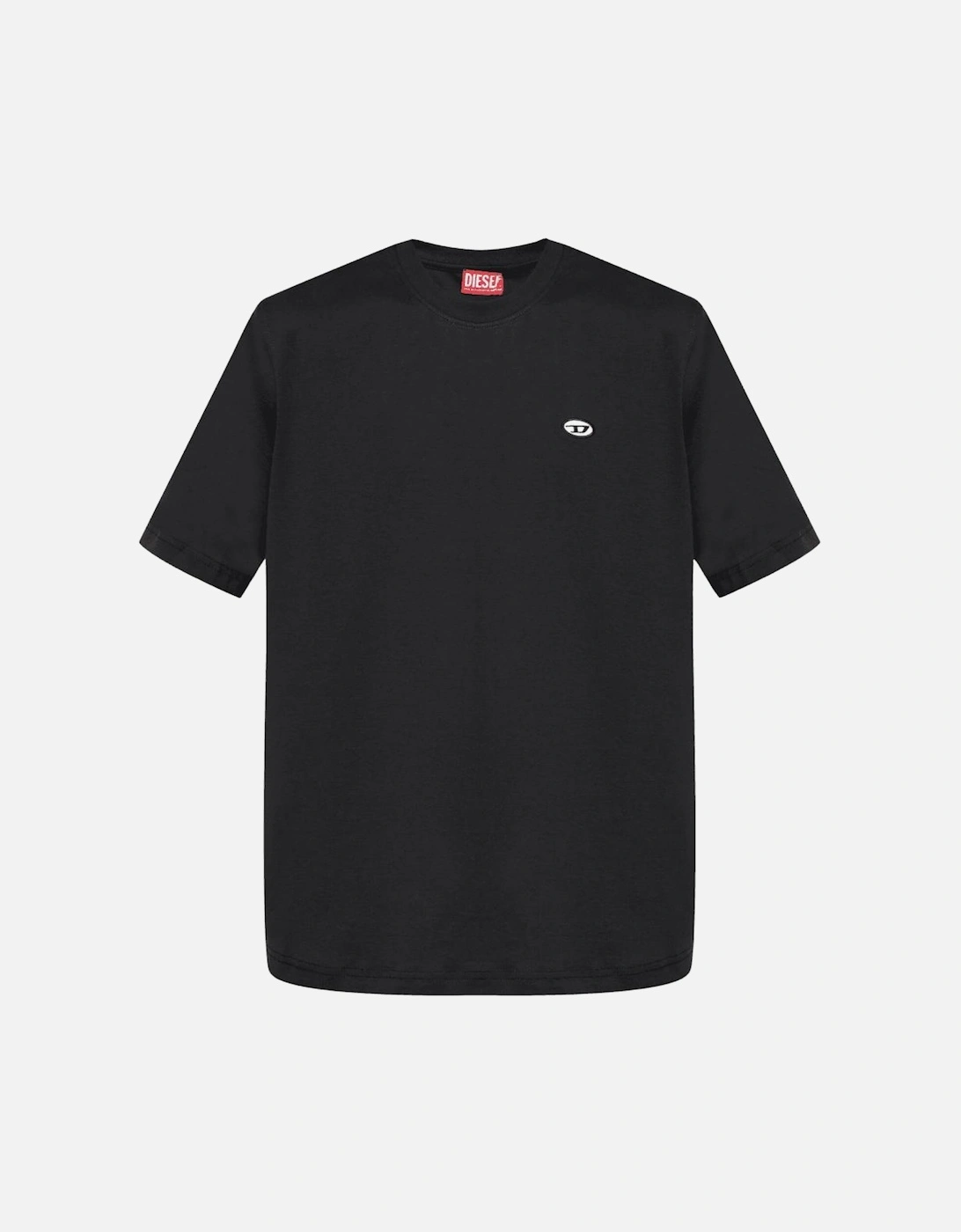 T-Adjust-Doval Logo Black T-Shirt, 3 of 2