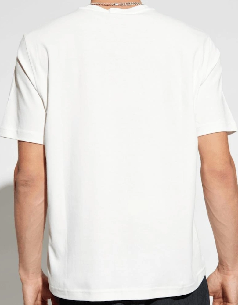 T-Adjust-Doval Logo Off-White T-Shirt