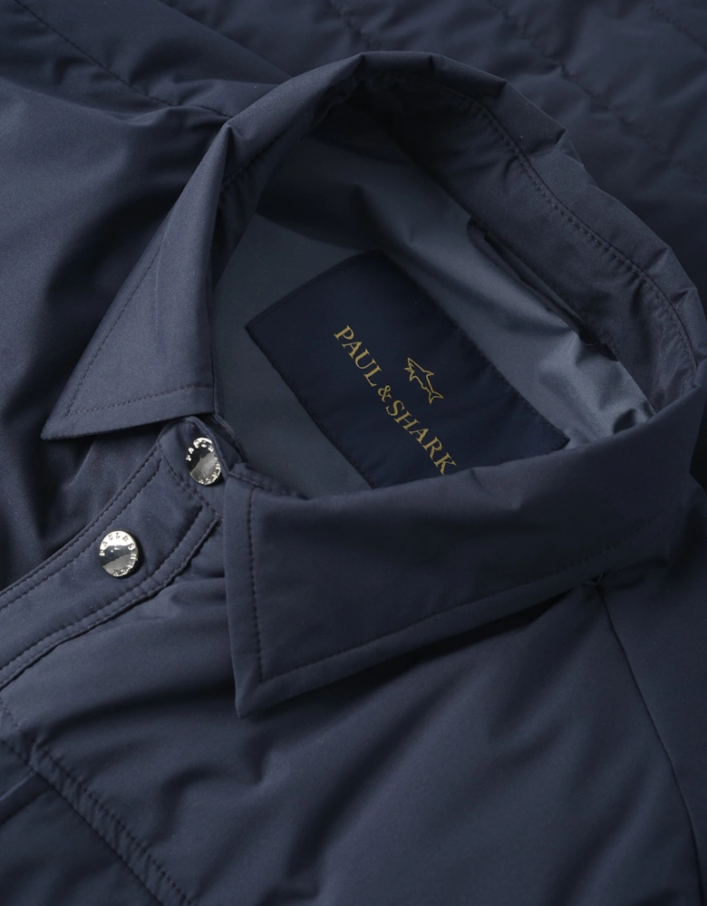 Typhoon Platinum Down Overshirt Navy