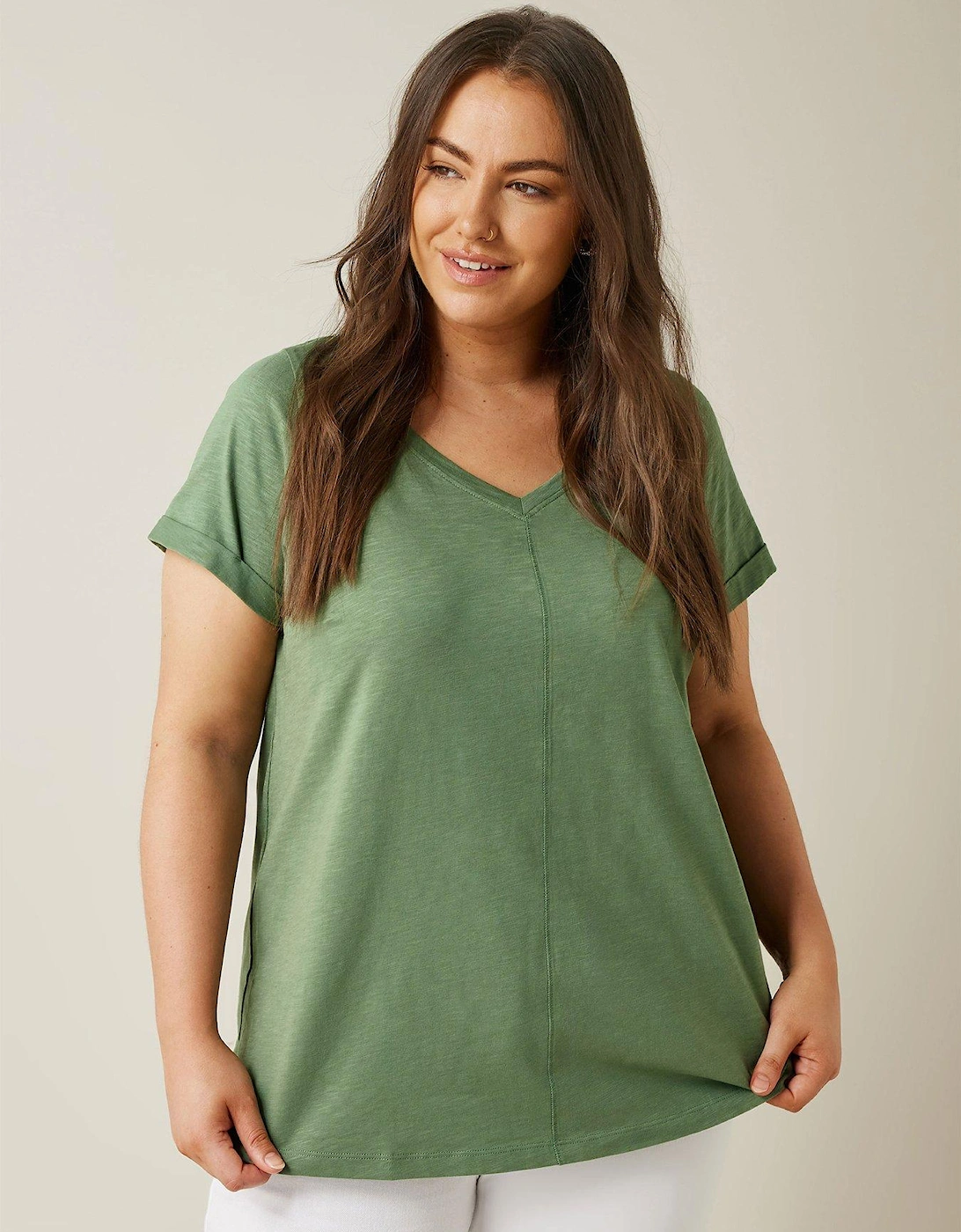 Slub Jersey Tee - Green, 2 of 1