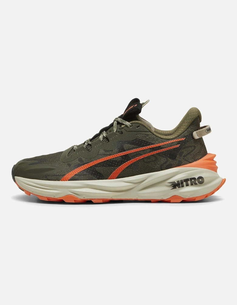 Mens Running Fast-Trac Nitro 3 Trainers - Khaki