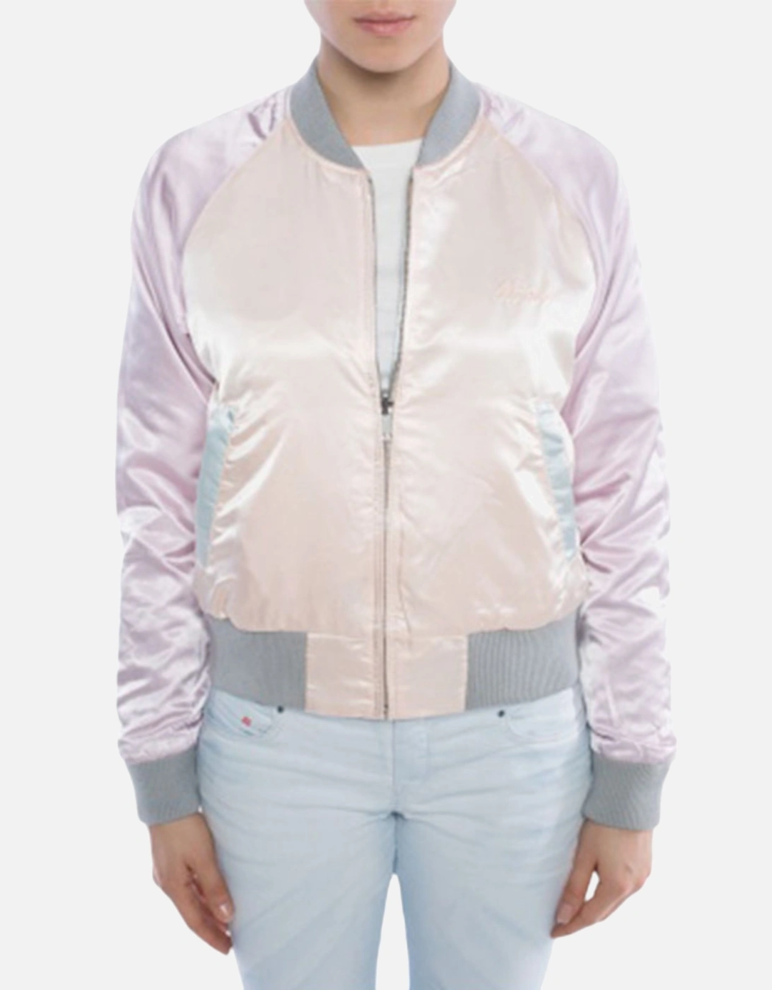 G ABSOL Womens Bomber Jacket Pink