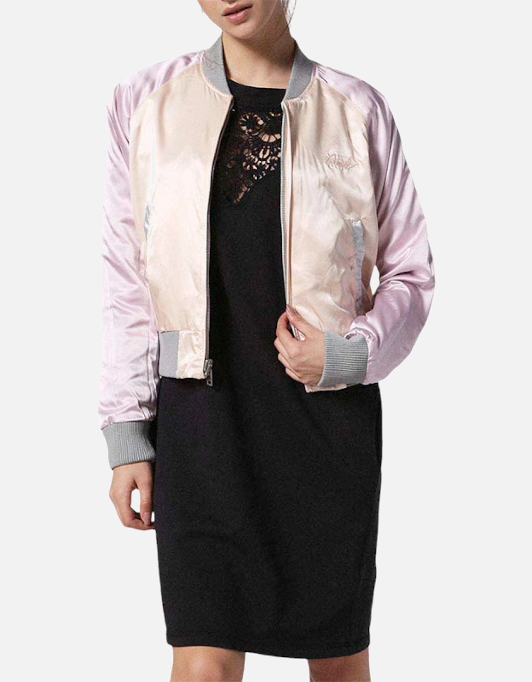 G ABSOL Womens Bomber Jacket Pink, 11 of 10