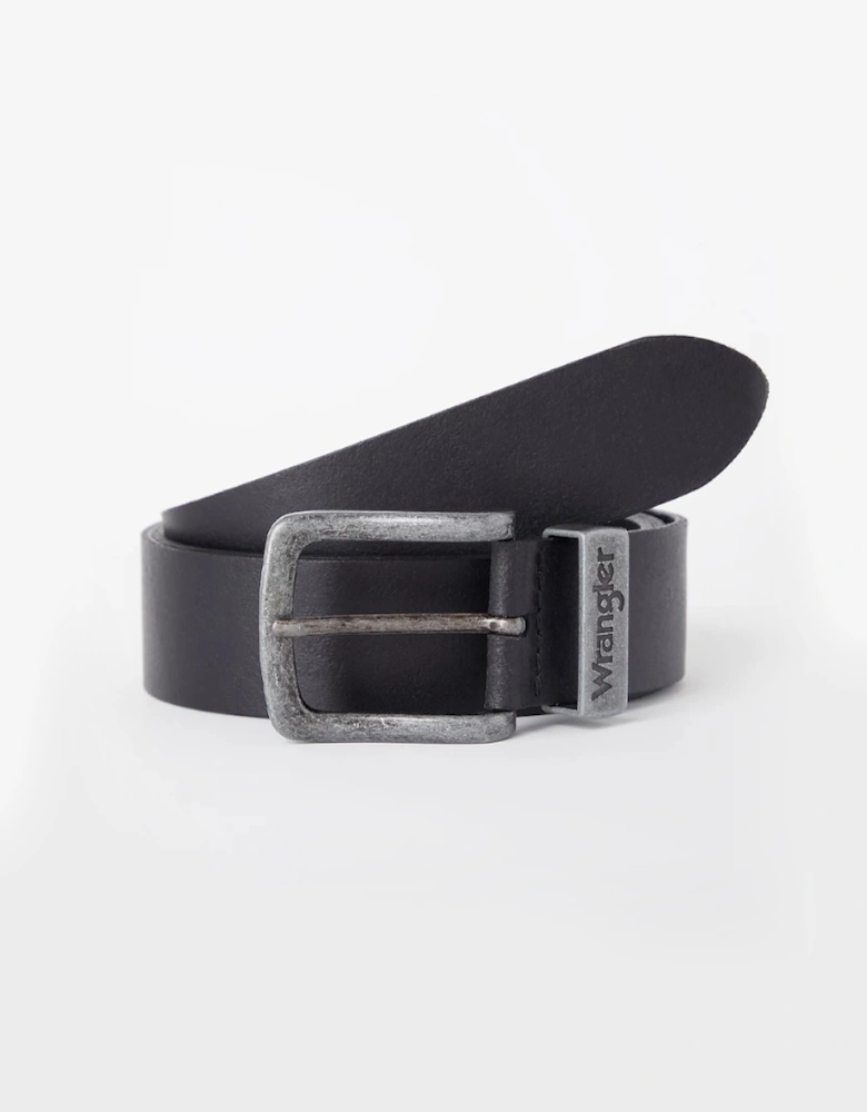 Men's Metal Loop Belt Black