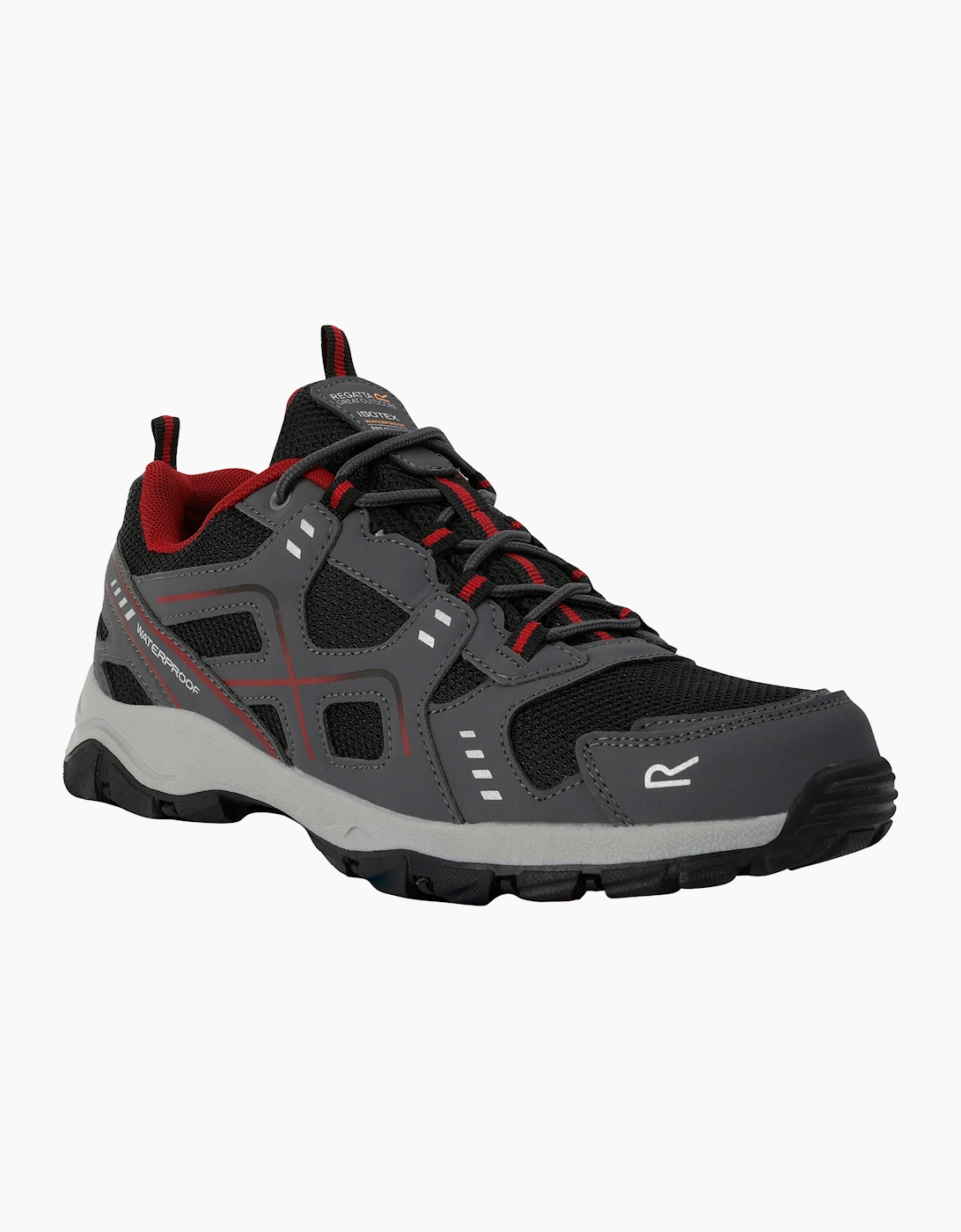 Regatta Men's Black Vendeavour Waterproof Walking Shoes - Size: 11