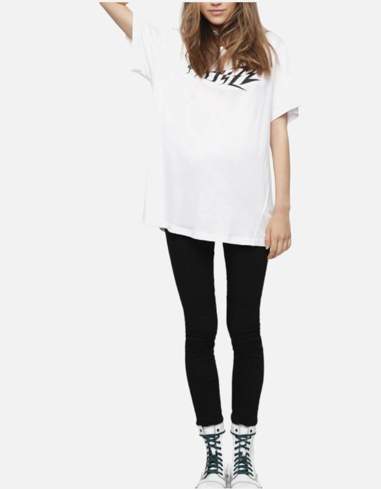 T OVERY Womens T Shirt Crew Neck Short Sleeve Relaxed Fit Casual Tops