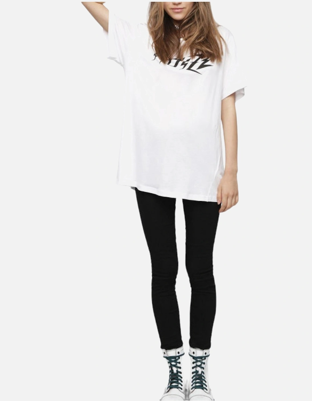 T OVERY Womens T Shirt Crew Neck Short Sleeve Relaxed Fit Casual Tops