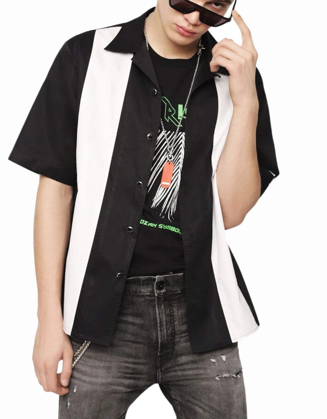 S KINGI Mens Shirt Regular Fit Casual Cotton