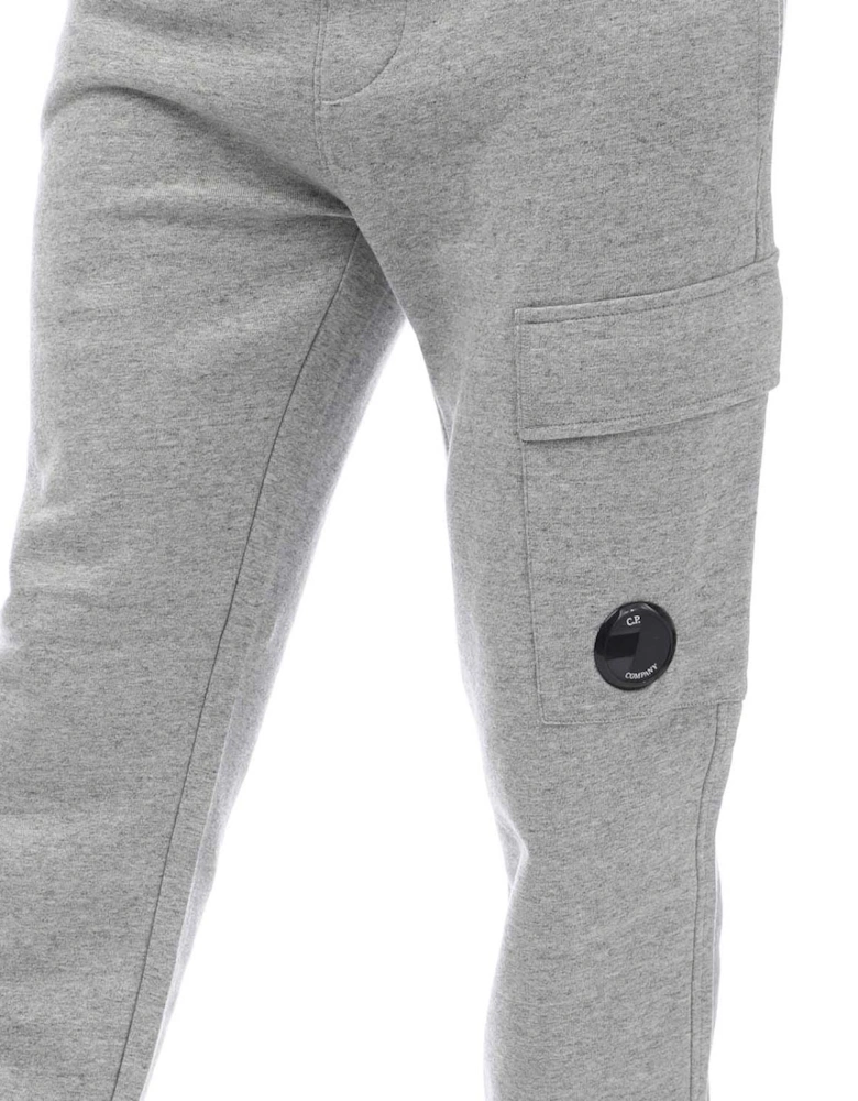 Diagonal Raised Fleece Cargo Sweatpants