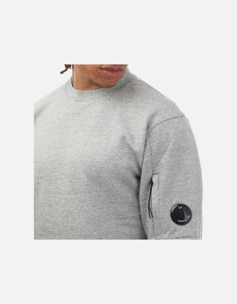 Diagonal Raised Fleece Sweatshirt