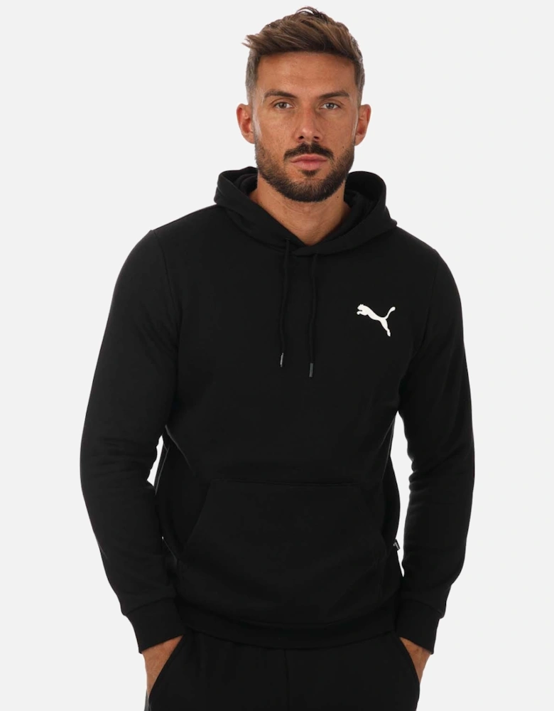 Mens Essentials Small Logo Hoody