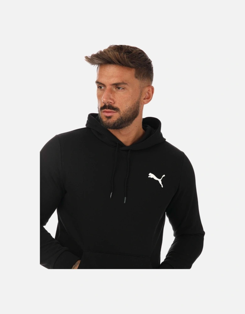 Mens Essentials Small Logo Hoody