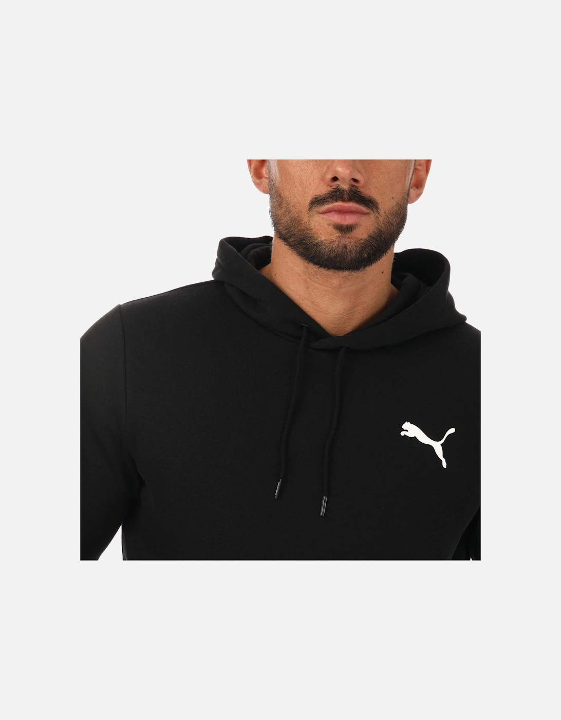 Mens Essentials Small Logo Hoody