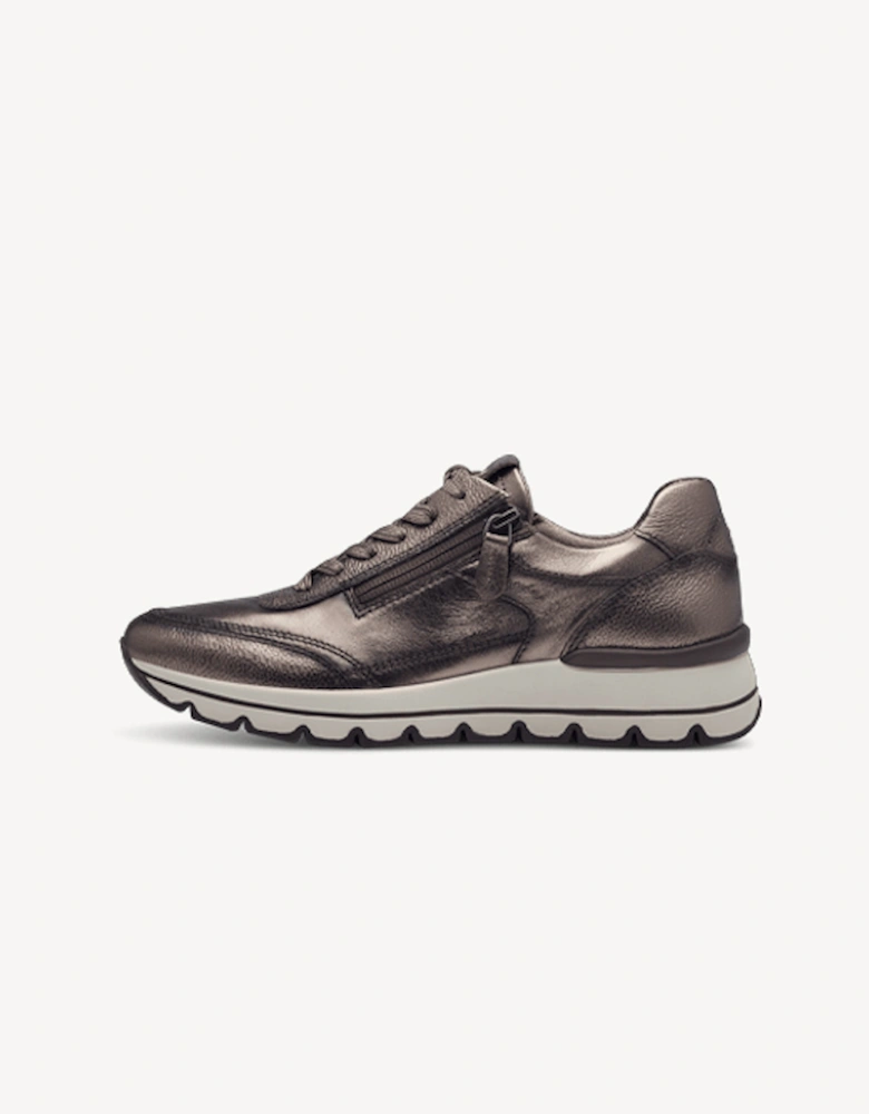 Women's Lace Up Trainer Bronce