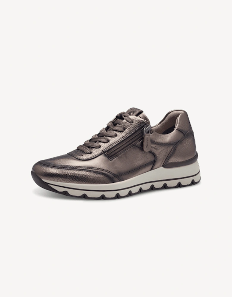 Women's Lace Up Trainer Bronce