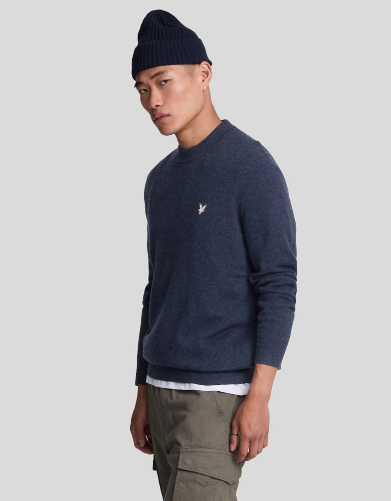 Cashmere Blend Crew Neck Jumper