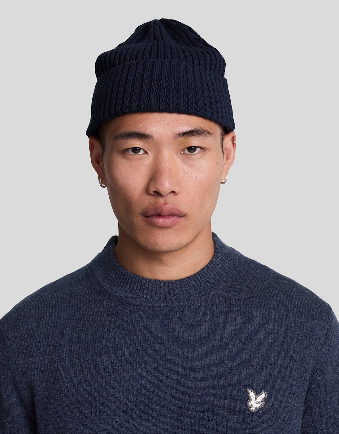 Cashmere Blend Crew Neck Jumper