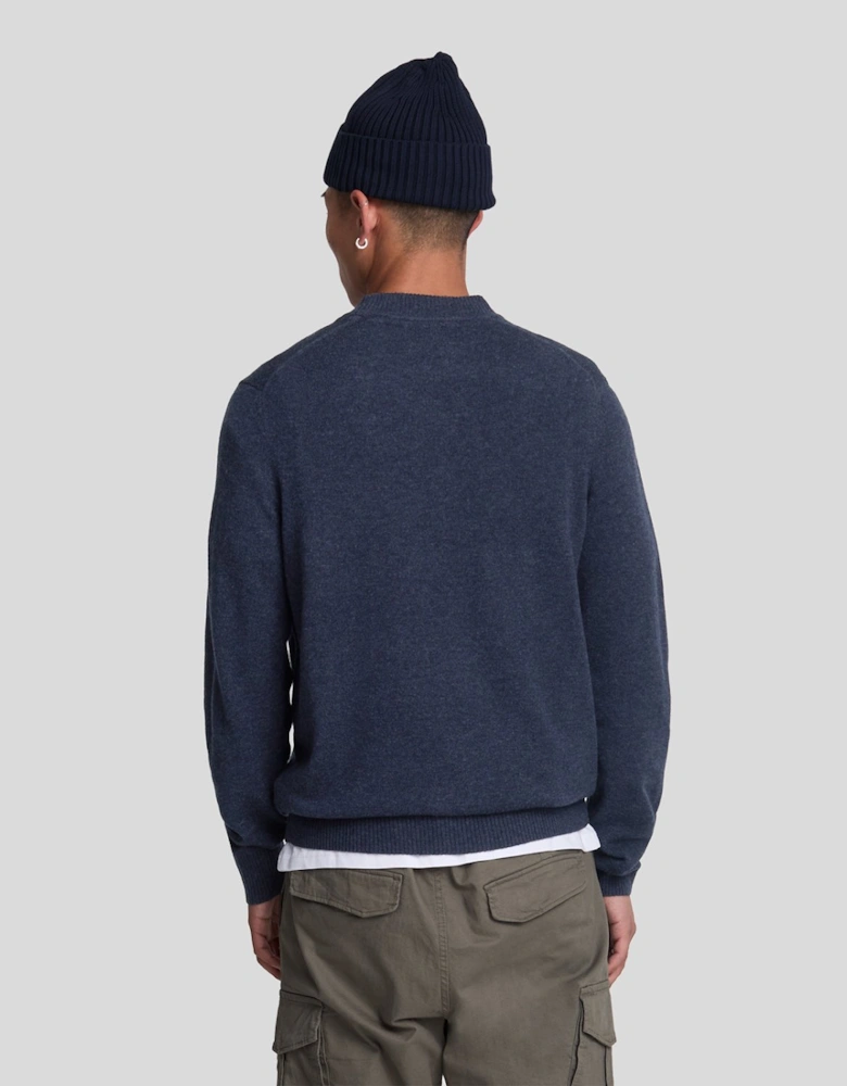 Cashmere Blend Crew Neck Jumper