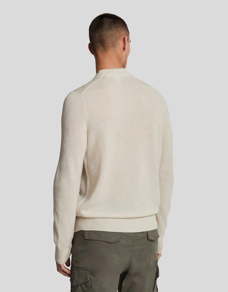 Cashmere Blend Crew Neck Jumper