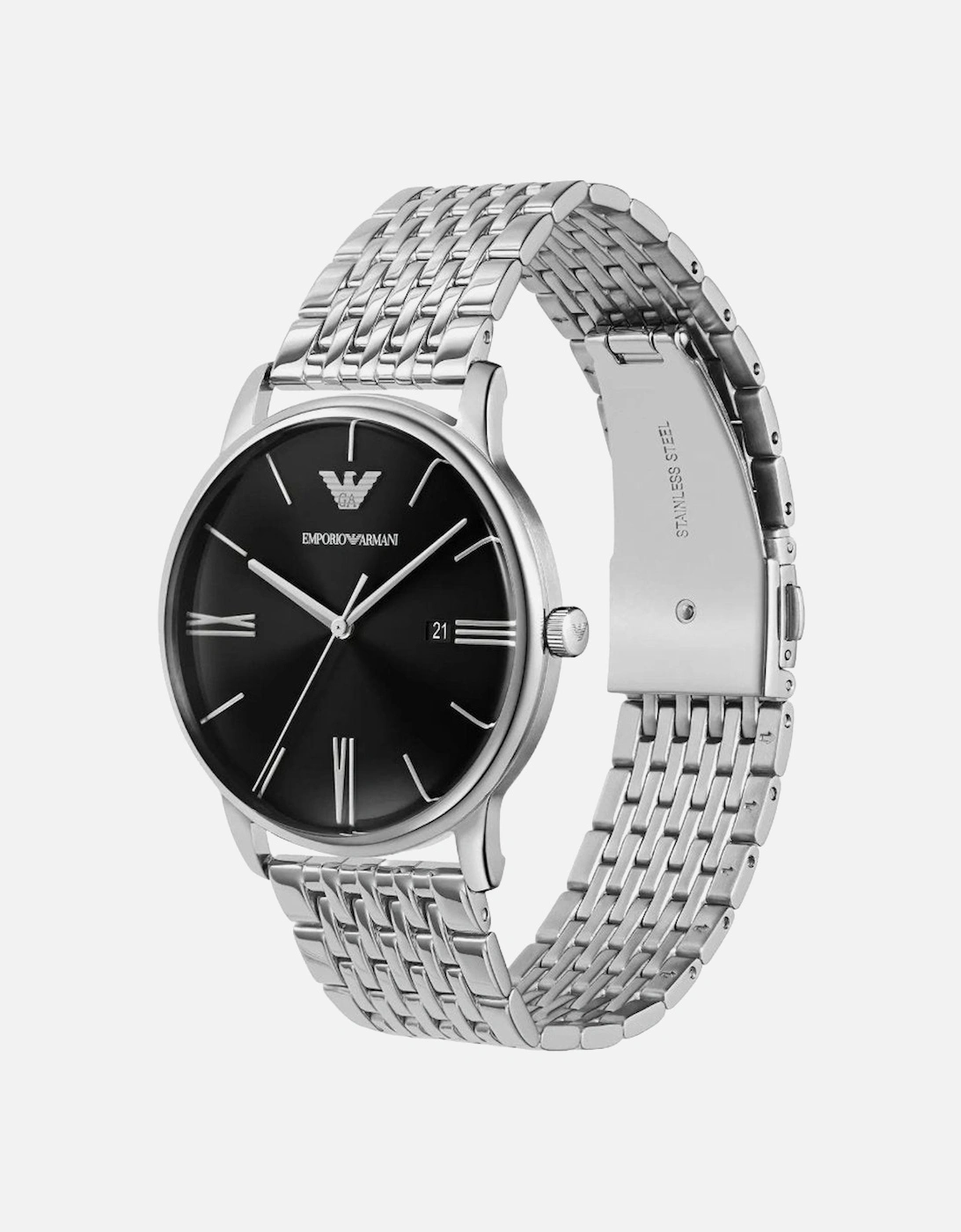 AR11600 Minimalist Three-Hand Date Men’s Watch