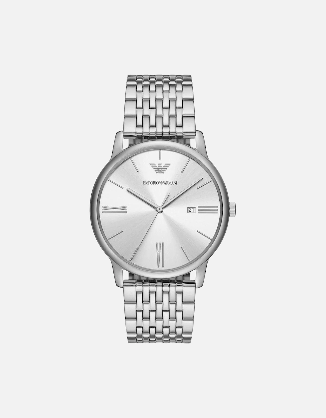 AR11599 Minimalist Three-Hand Date Men’s Watch, 7 of 6