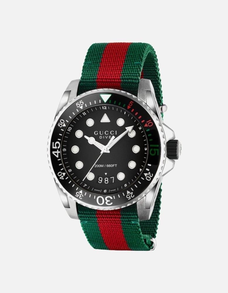 YA136209 Black Dial Men's Watch