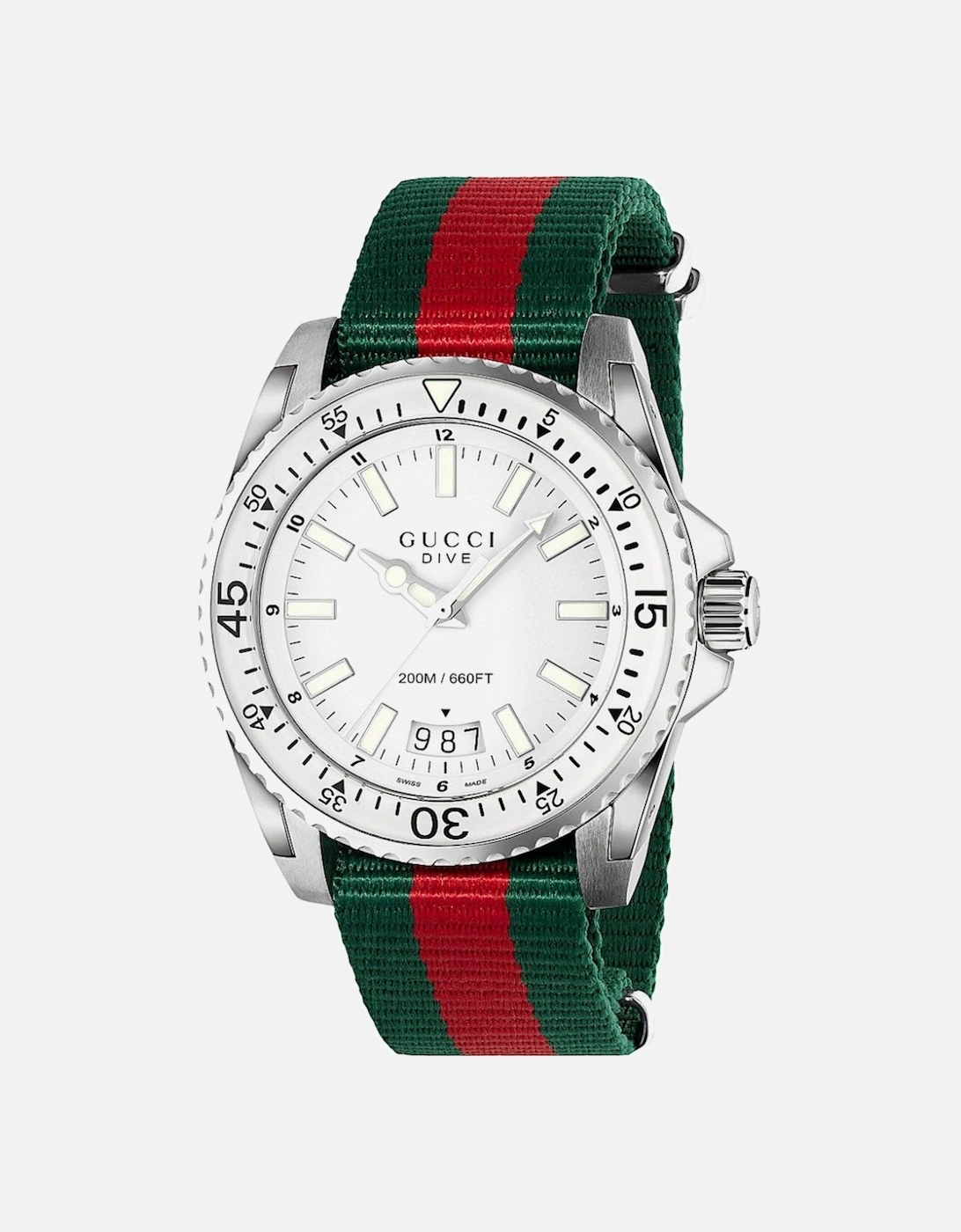 YA136207 Dive White Dial Men's Watch, 6 of 5