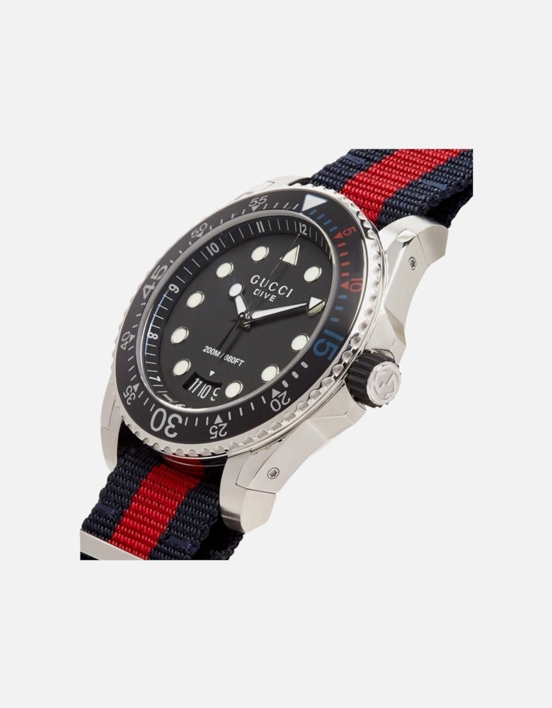 YA136210 Black Dial Men's Watch