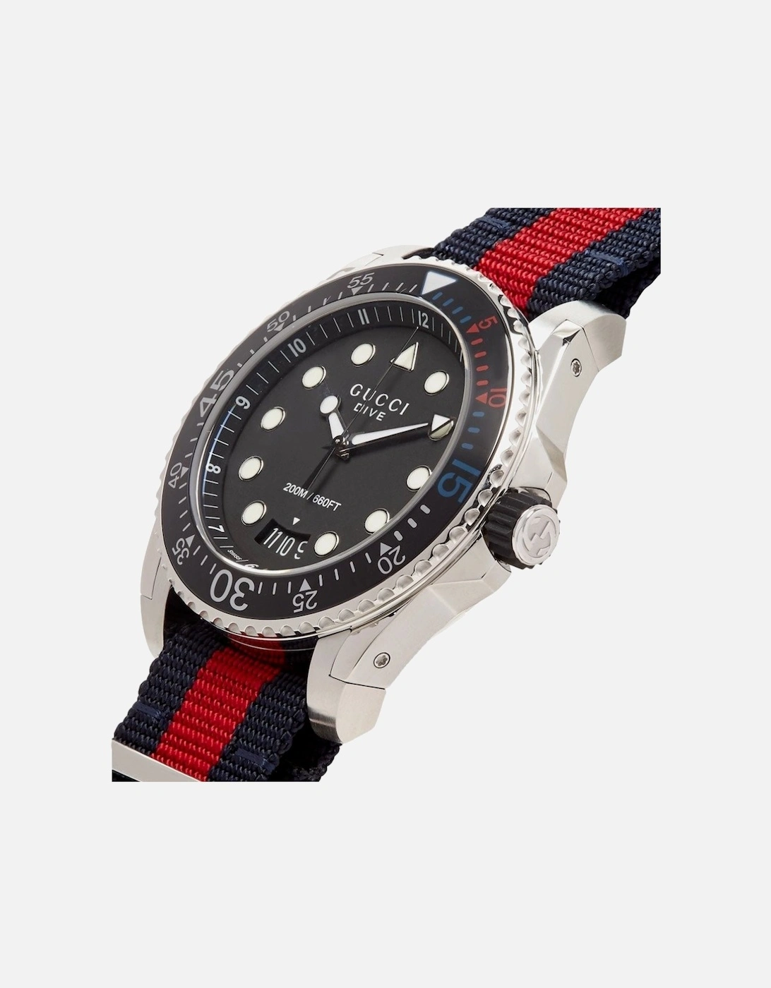 YA136210 Black Dial Men's Watch