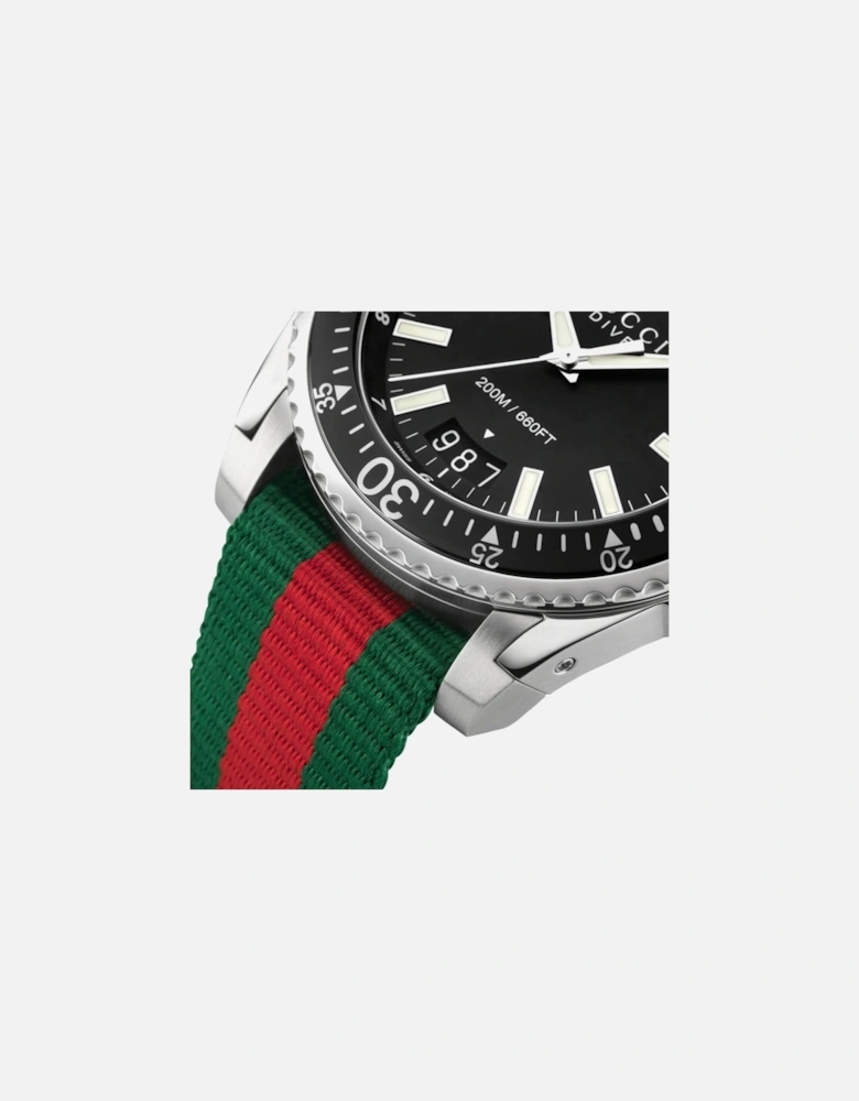 YA136206 Black Dial Dive Men's Watch