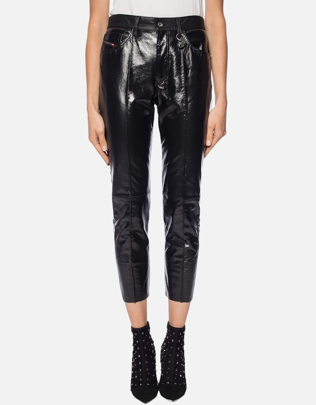 L-GIKO 0DATU Womens Leather Trousers Regular, 6 of 5