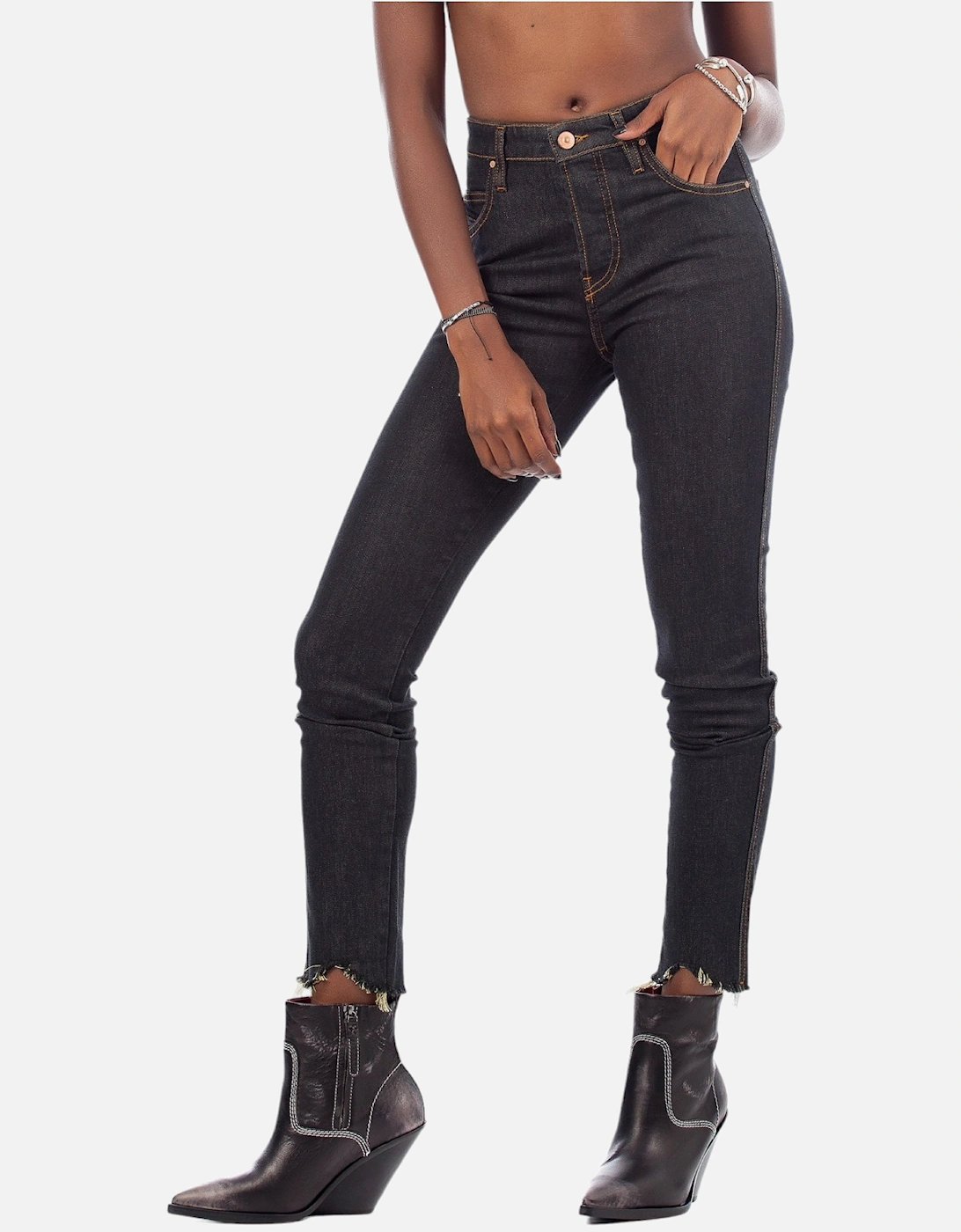 BABHILA 084XK Womens Jeans Denim Slim, 7 of 6